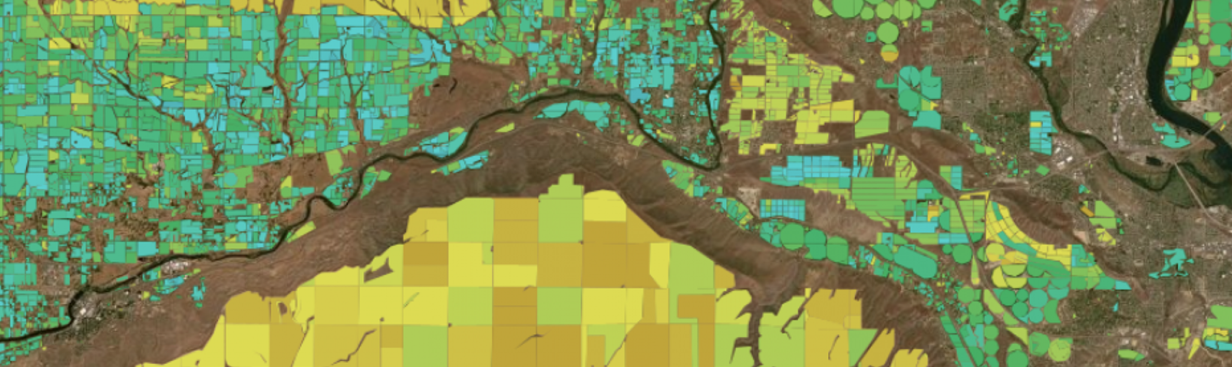 ARSET - Applications of Remote Sensing-Based Evapotranspiration Data Products for Agricultural and Water Resource Management hero image