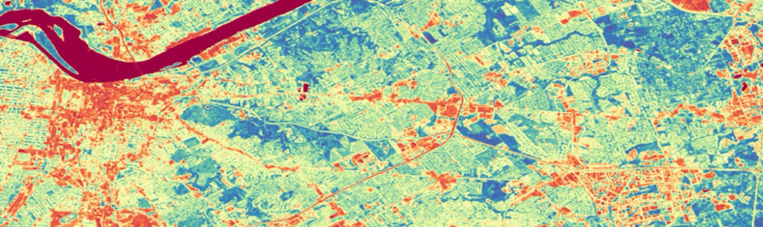 Image of urban heat map