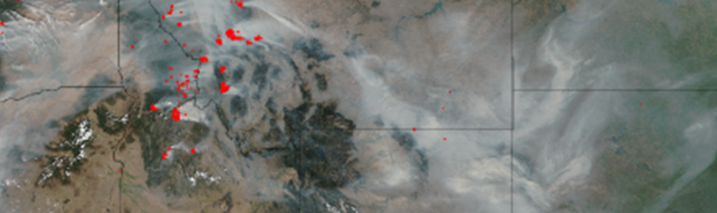 ARSET Satellite Remote Sensing of Dust, Fires, Smoke, and Air Quality hero image