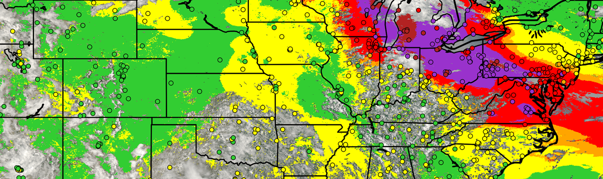 ARSET Geostationary Remote Sensing of Aerosols for Air Quality Applications in North America hero image