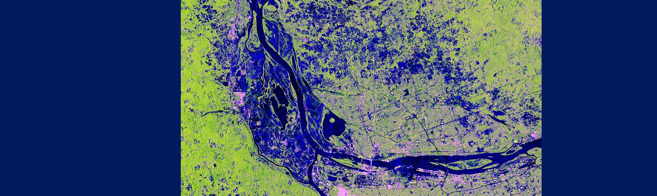 NISAR Surface Water Image