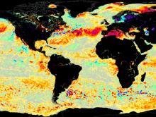 Image of sea surface temperature anomalies for June 8, 2025 from the Group for High Resolution Sea Surface Temperature (GHRSST) sea surface temperature analysis product.