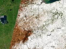 Satellite imagery of the MN area.