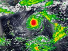 Super Typhoon Sinlaku Over the Northern Mariana Islands | NASA